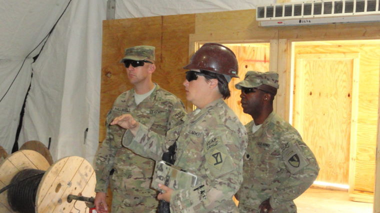 Engineers rebuild dining facility in Afghanistan